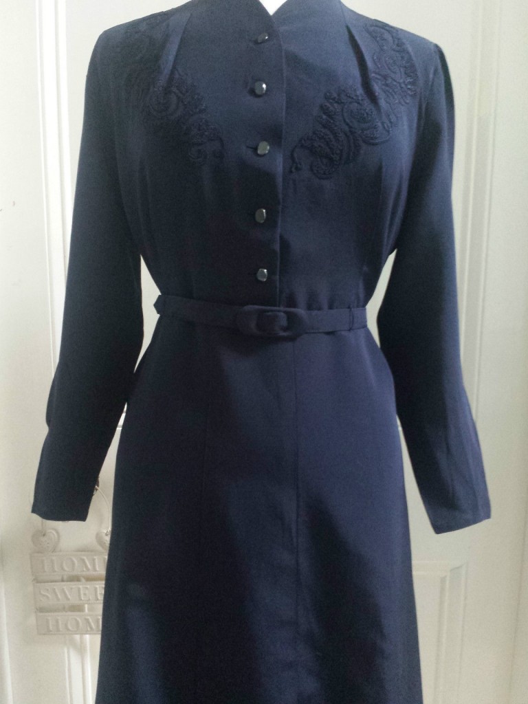 1940s Shirtwaist Dress 