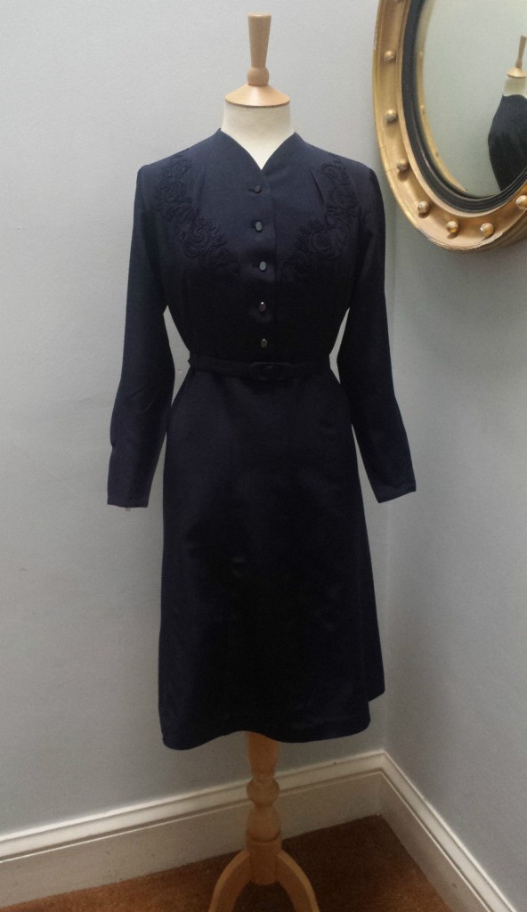 1940s Shirtwaist Dress  - 1940s fashion