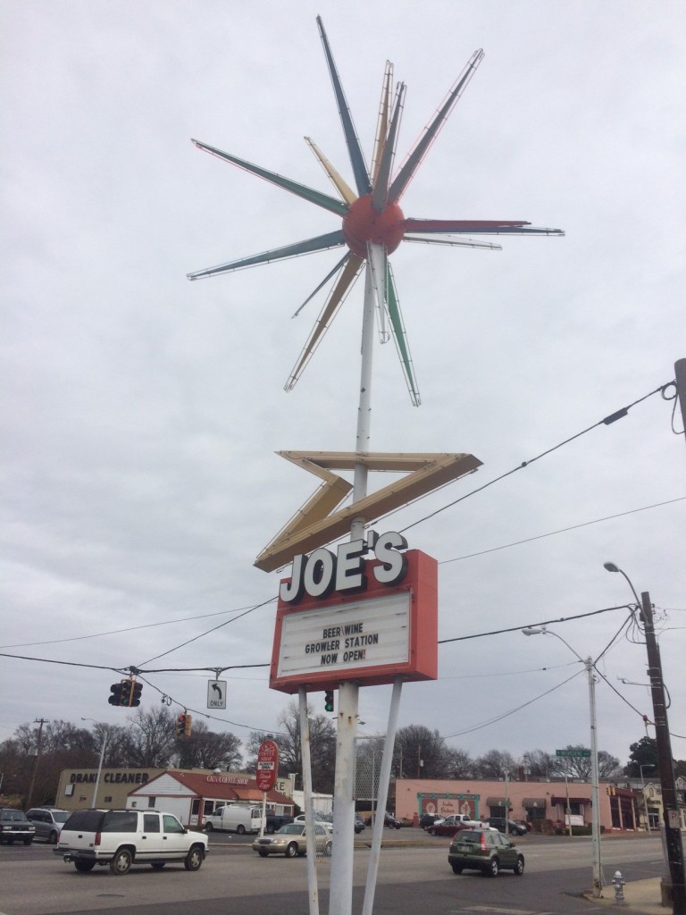 Vintage Sign Memphis-Roto-Sphere. Mid Century Sign featuring a Sputnik