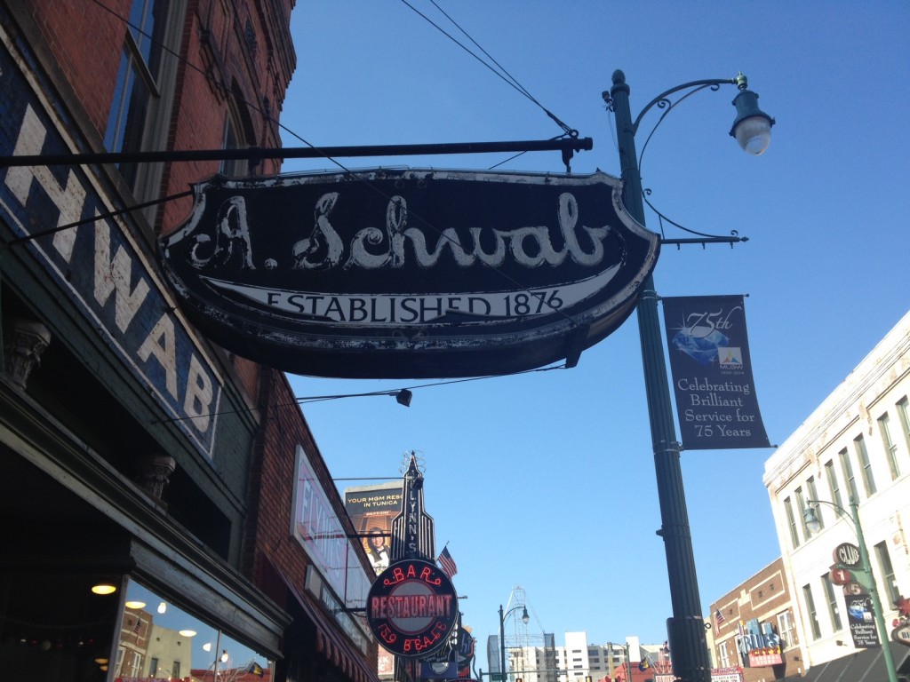 A. Schwab Memphis Sign-Vintage Sign