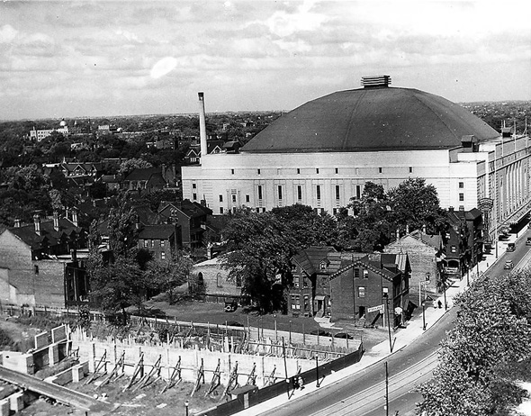 1930s Maple Leaf Gardens vintage photo