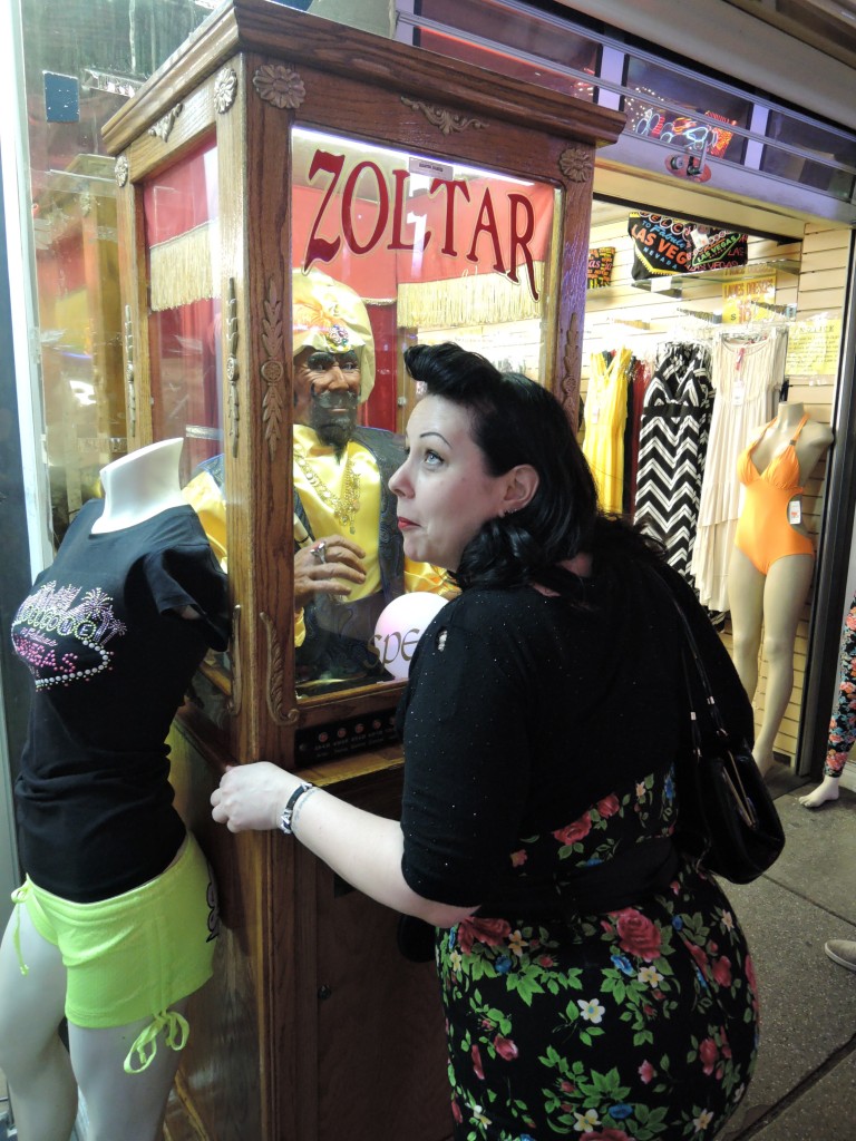 Zoltar Fremont St. Las Vegas