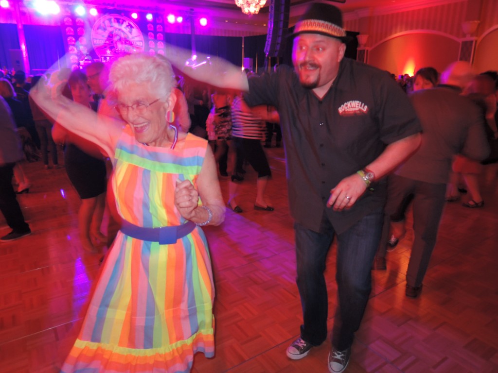 Viva Las Vegas Rockabilly Weekend 18, 2015 - dancing at Viva 