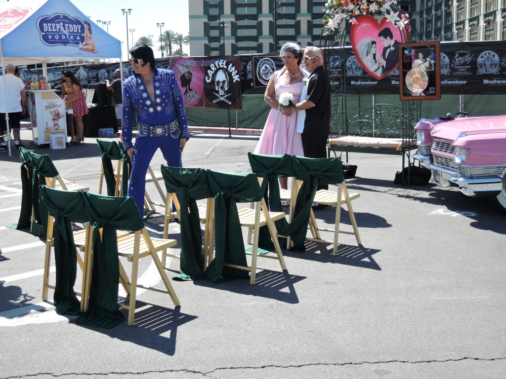 Vintage Car Viva las vegas rockabilly weekend car show 18 2015 featuring Elvis