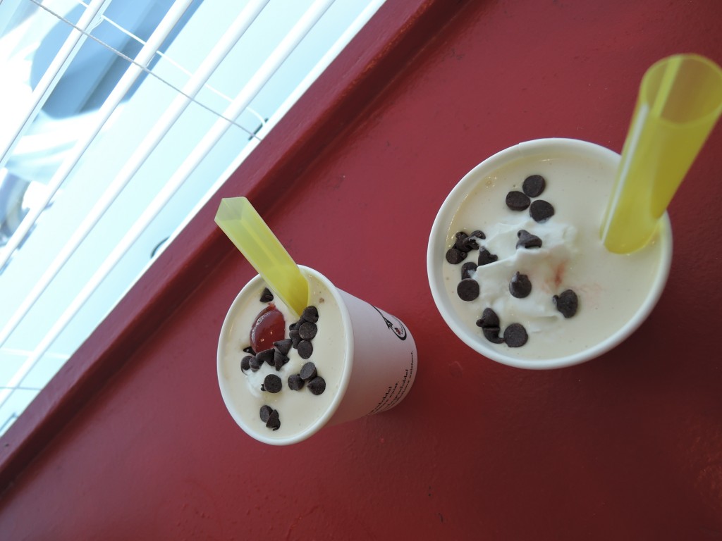 Burnt Marshmallow malt shake from Bean and Baker Malt Shop