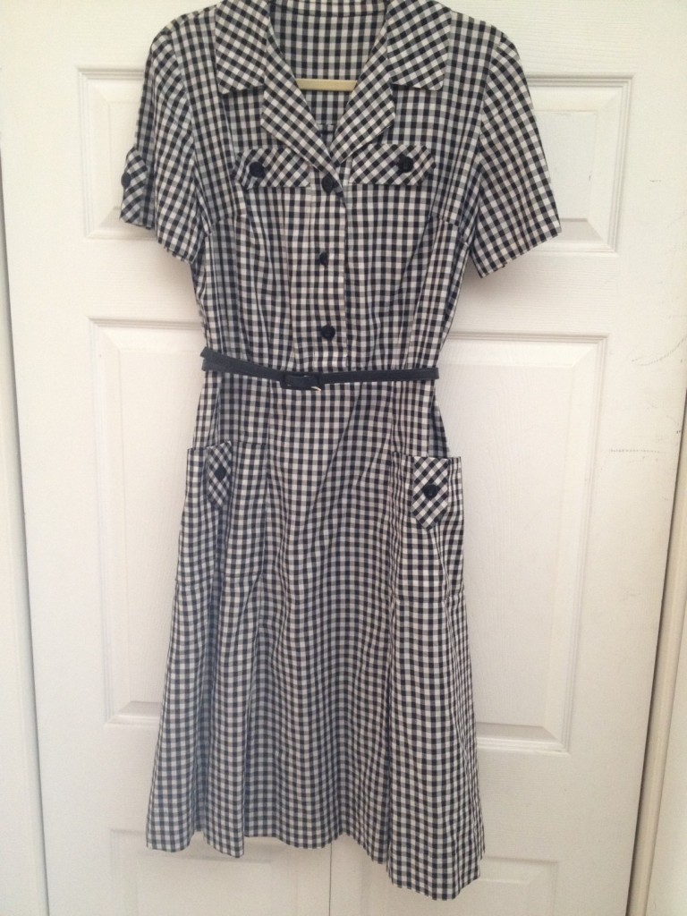 1950s Vintage Shirtwaist Dress