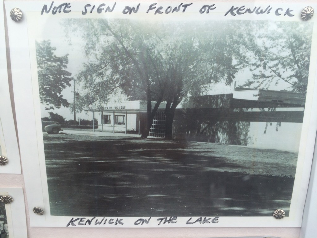 Kenwick on the lake-Brights Grove Vintage Dance Hall as seen in this vintage photo. 