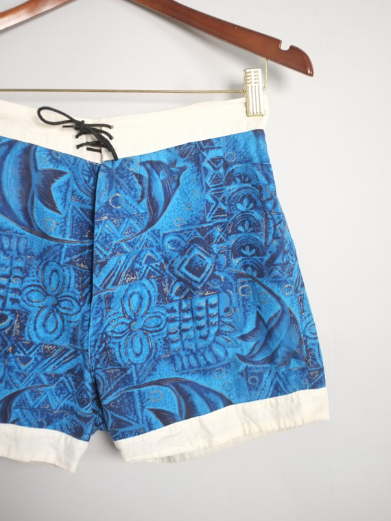 1950s men vintage swimtrunks