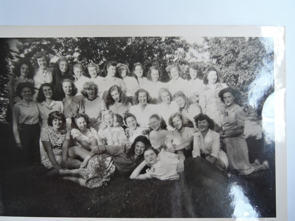 1940s girls at summer camp