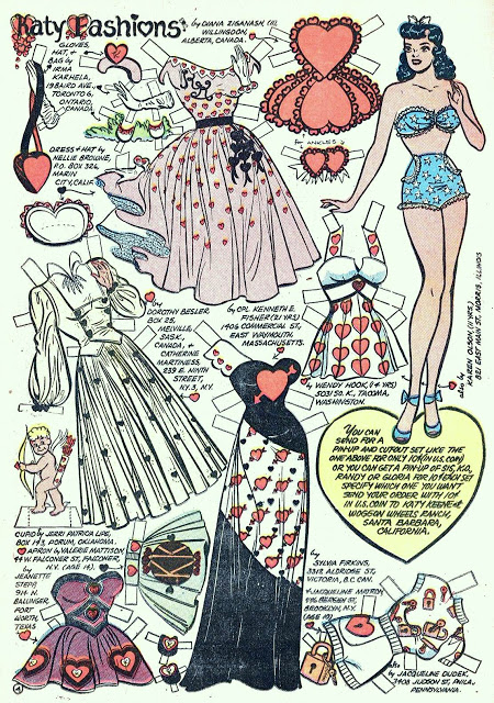 Vintage Comic Book: Katy Keene Paper Doll