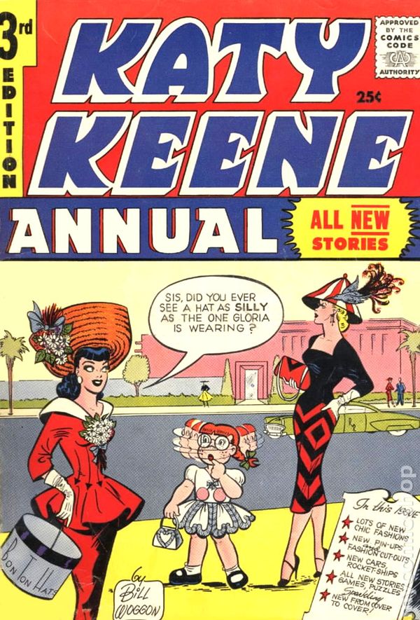 Vintage Comic Book: Katy Keene comic book 1950s