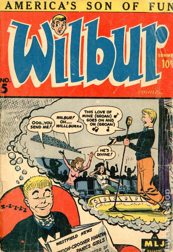 Wilbur comic book -, Katy Keene made her debut in issue no. 5 of Wilbur (Archie Comics) in 1945, appeared in subsequent issues of Wilbur and various anthology comic series in the 1940s