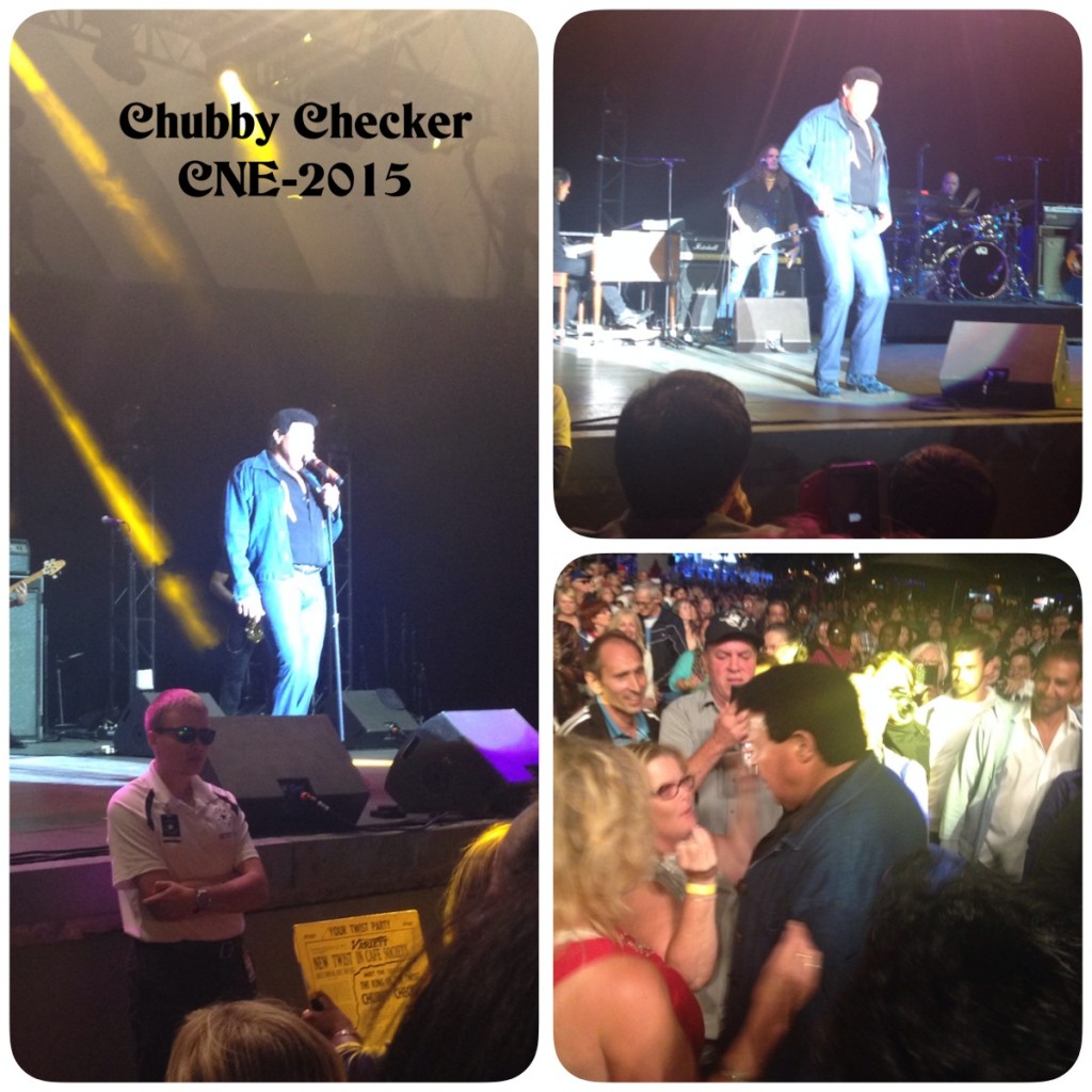 Chubby Checker at the CNE