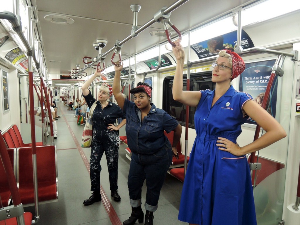 TTC Subway Rosie the Riveter 1940s