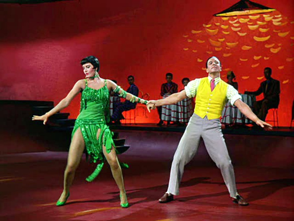 Cyd Charisse and Gene Kelly in "Singin' in the Rain"