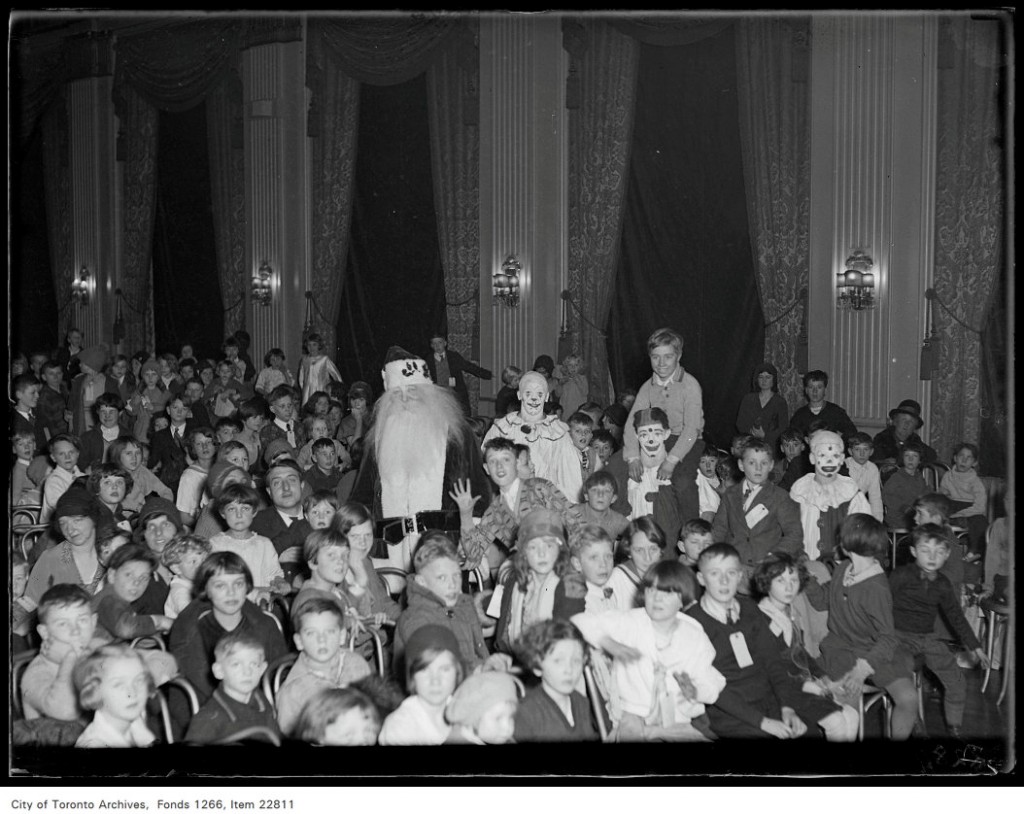 1930s Vintage Photo: December 23rd, 1930-Childrens Christmas Party via the Lions Club.