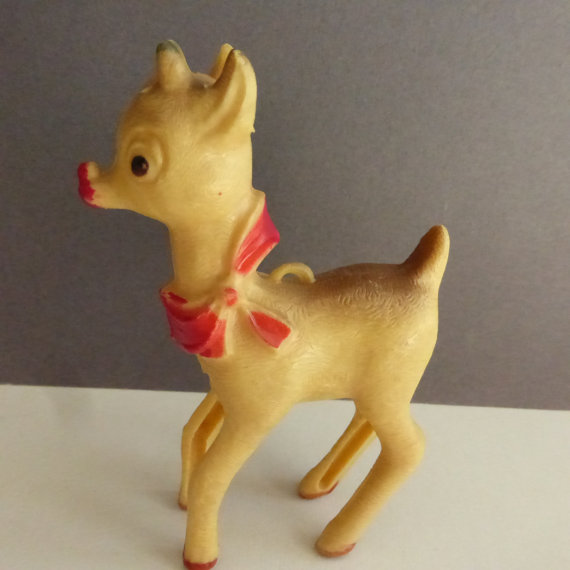 vintage rudolph the red nose reindeer