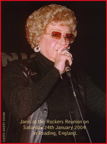 Janis Martin 2004 photo of her perfoming