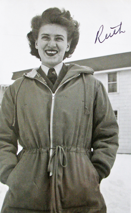 1940s Canadian Woman in Airforce