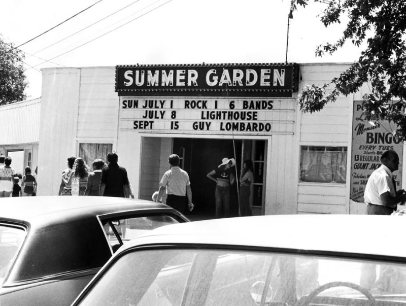 Summer Garden Guy Lombardo and Lighthouse - Port Dover ontario canada