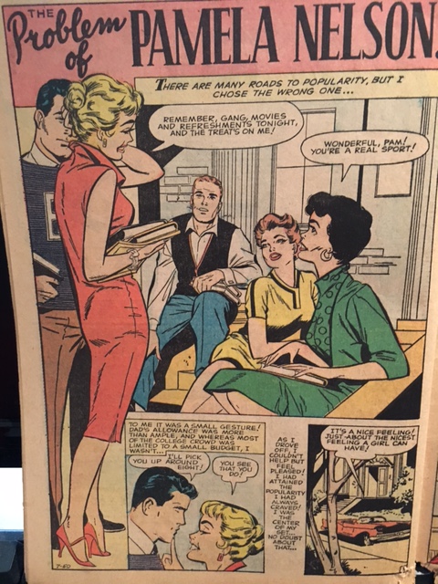 Love Romance 1960s Vintage comic book