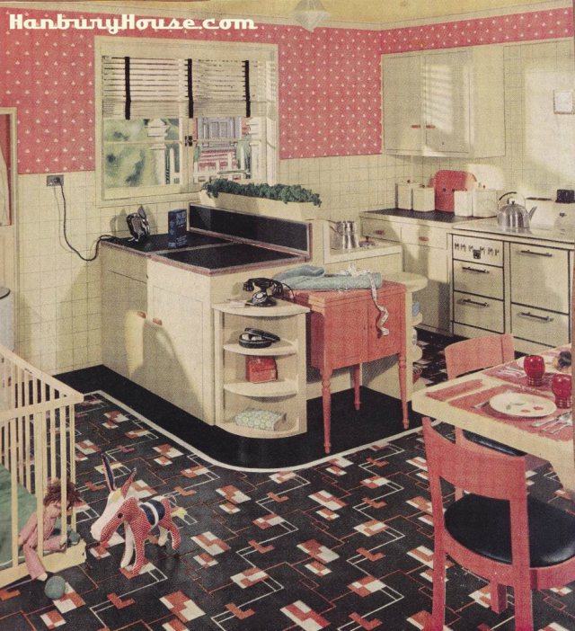 Armstrong 1940s Kitchen Design