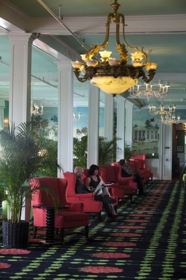 Grand Hotel Mackinac Island Lobby Photo. 