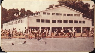 Vintage Photo of the Summer Gardens Dance Hall # 2 in Port Dover, Ontario Canada. Vintage Dance Hall. 