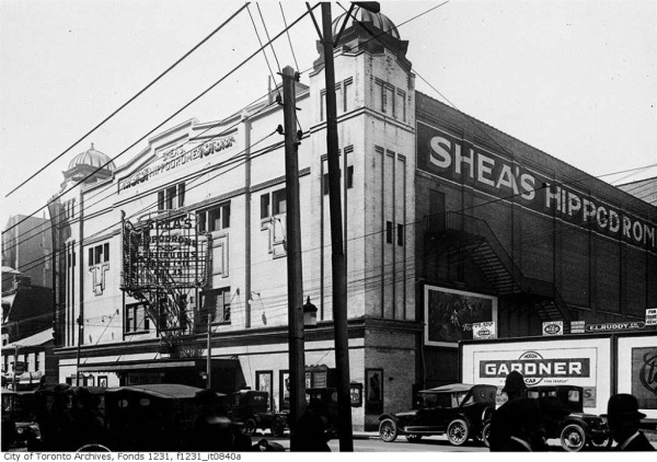 Toronto Vintage Theatre-Shea’s Hippodrome – 440 Bay St., Toronto