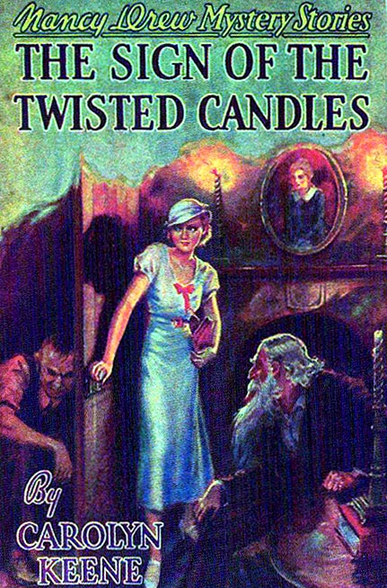 1930s Nancy Drew Book-The Sign of the Twisted Candles