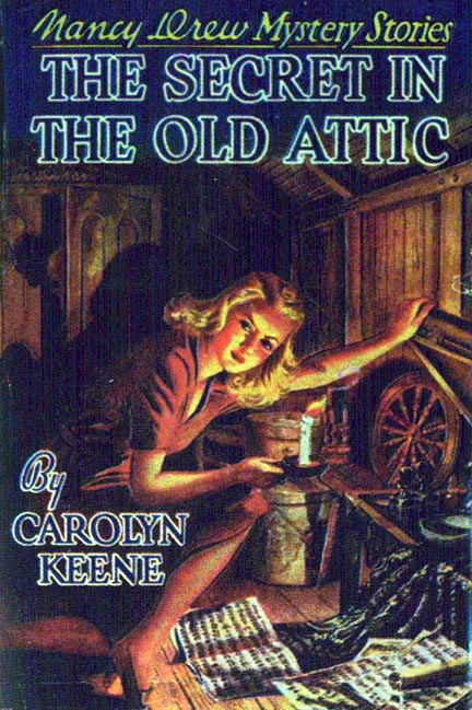 1940s Nancy Drew Book -The Secret in the Old Attic