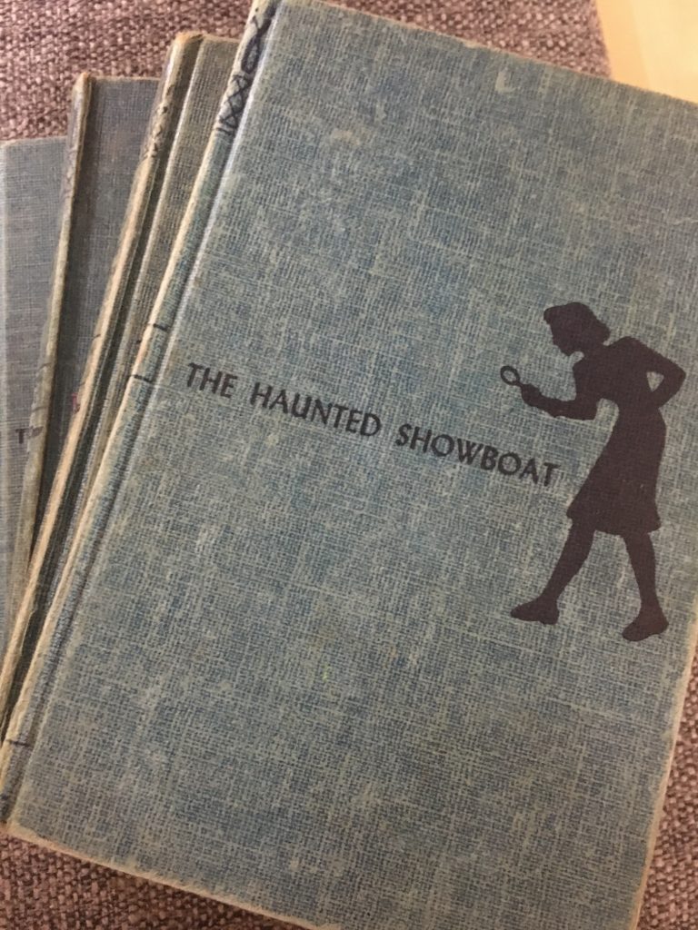 Front Cover of Nancy Drew 1950s Books