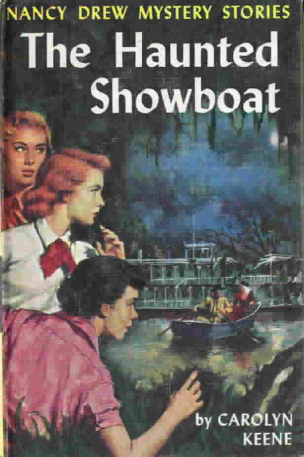 1950s Nancy Drew Book - The Haunted Showboat