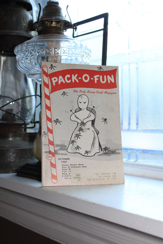 1950s Pack O Fun craft book