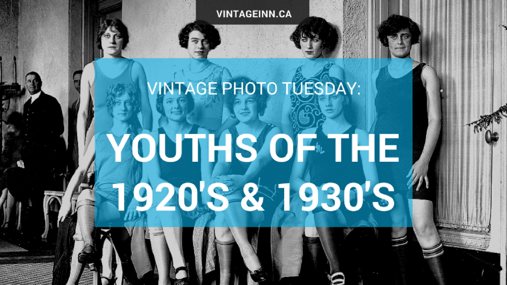 Vintage Photo Tuesday-Youths of the 1920's & 1930s