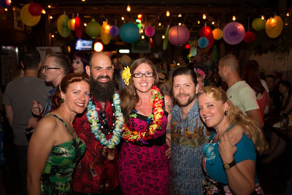 Toronto Vintage society tiki party 2016