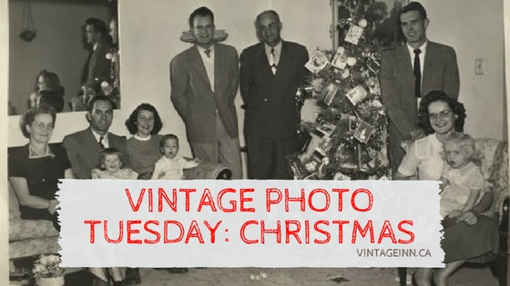 Vintage Photos of Vintage Christmas Images. 