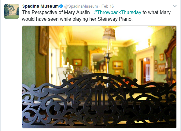 spadina museum twitter