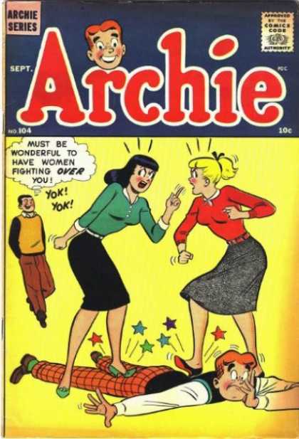 1950s Vintage Archie Comic Cover