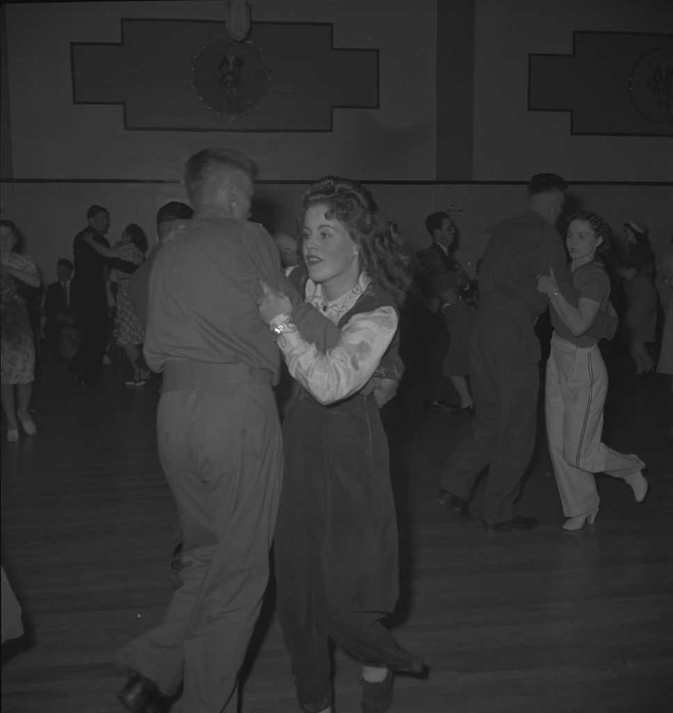 1940's swing dancing vintage image 