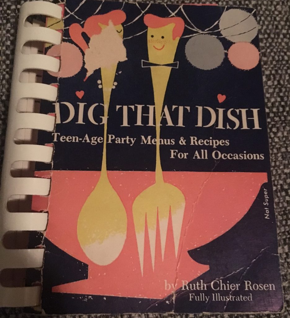 Dig that dish Vintage Cookbook 1960's