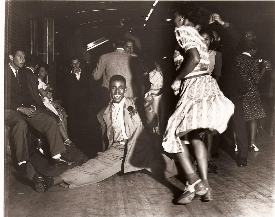 Vintage Photo of Lindy dancers at the savoy ballroom