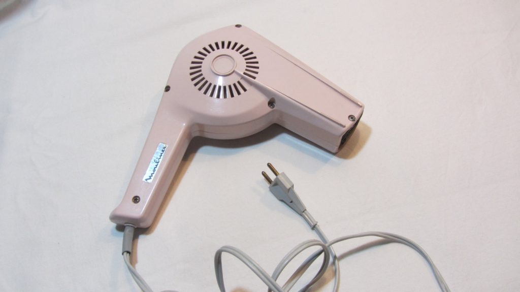 1960s plastic hair dryer