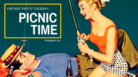 Vintage Photo Tuesday Picnic Time by the Vintage Inn Blog