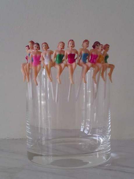 1950s Pin-Up Cocktail Sticks