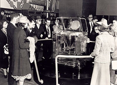 1939 RCA Transparent TRK-12 Television at the World's Fair