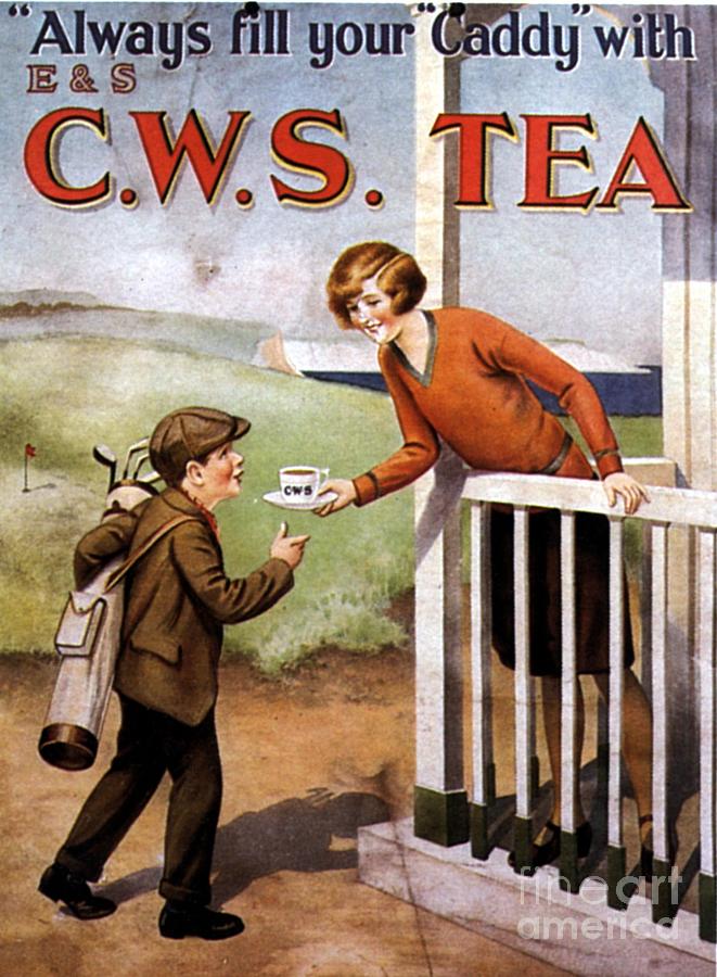 1920s Tea Advertising Vintage Ad