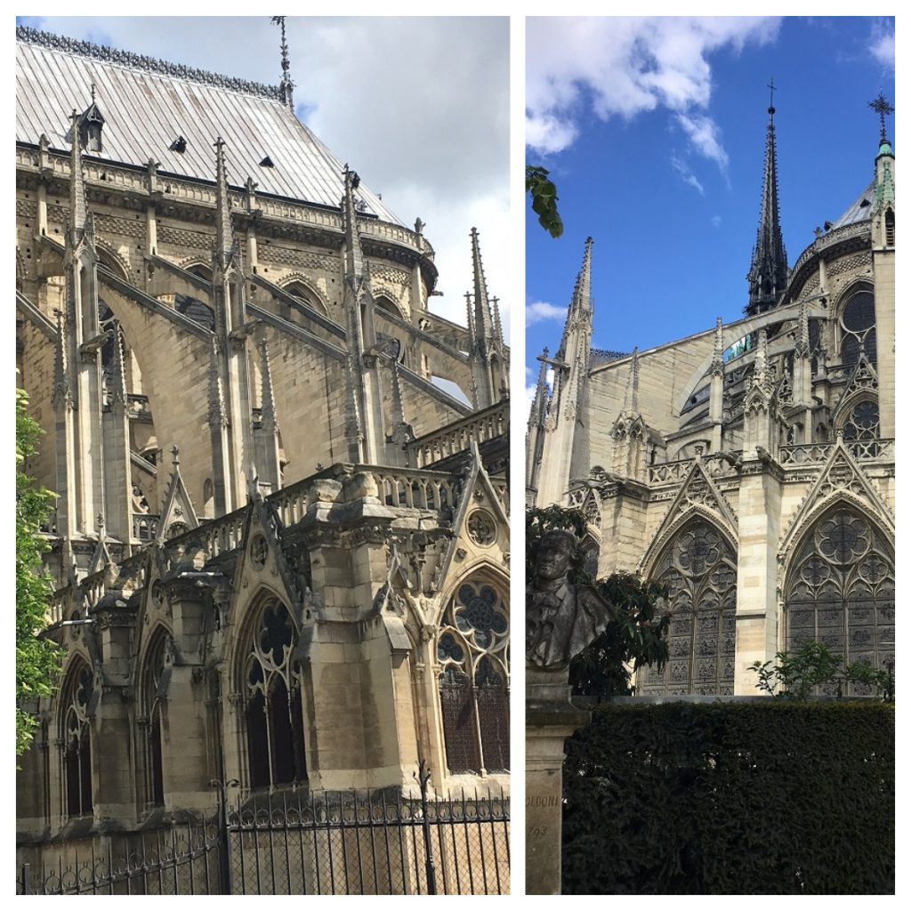 Notre Dame Flying Buttresses