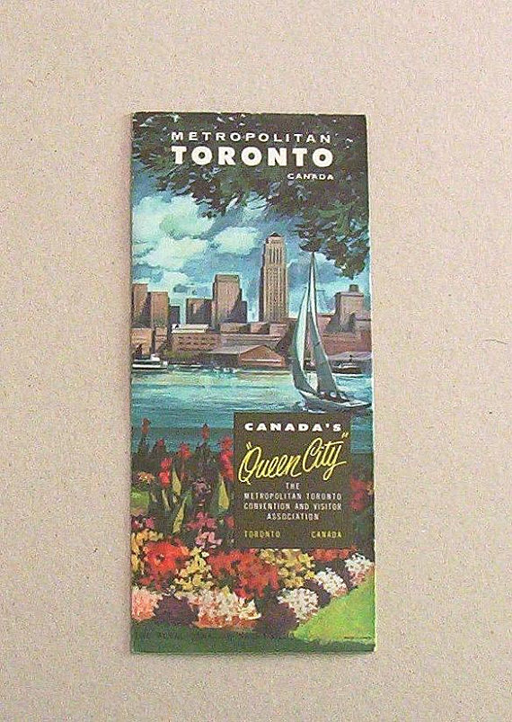 Vintage Toronto: 1953 Metropolitan Toronto Vintage Visitor's Guide