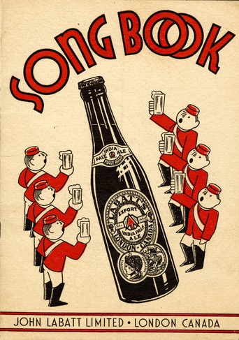 Labatt Beer Songbook Vintage Advertising 1940s